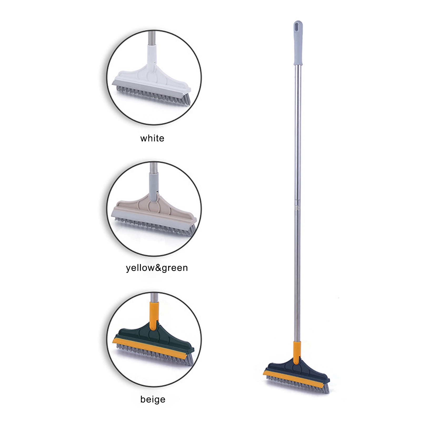 100x23cm White Floor Brush Tile Cleaning Tool
