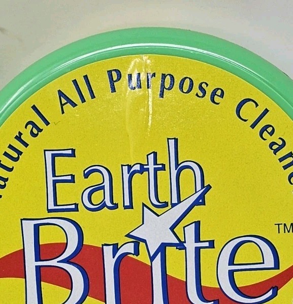 2 x’s Earth Brite Natural All Purpose Cleaner Eucalyptus 10.5 oz w/ Sponge NEW