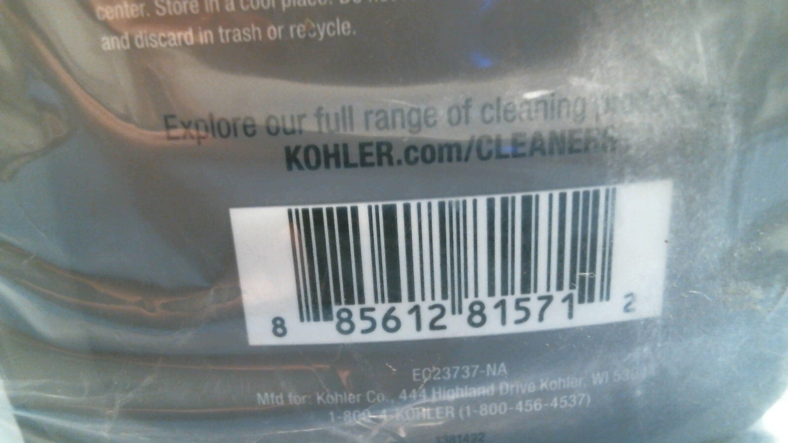 Kohler Kitchen SURFACE Cleaner 28 fl. oz. LOT OF 2 (81571) FS