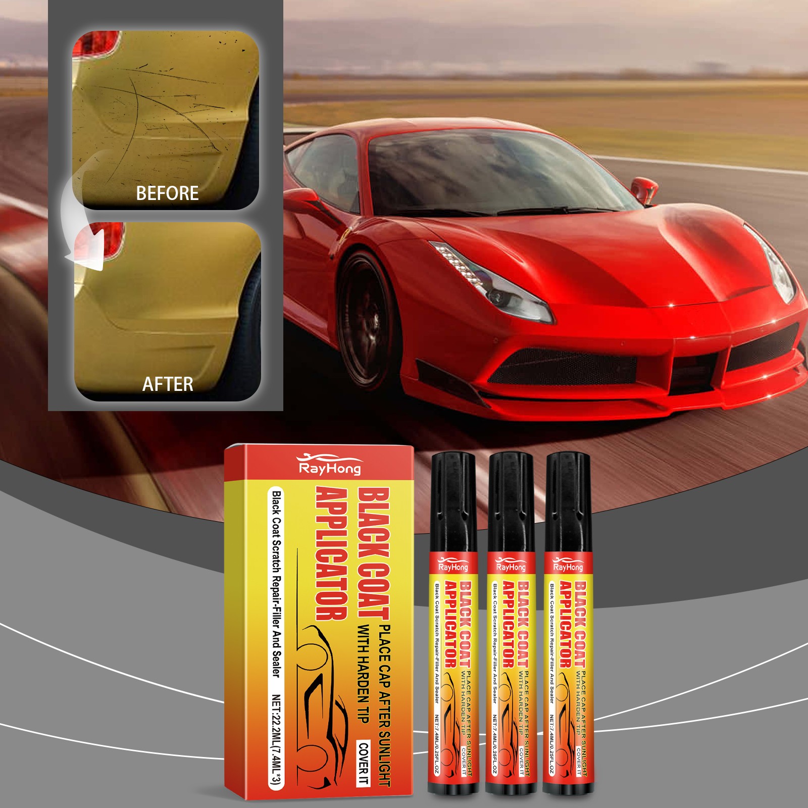 Touch Up Paint Pen Car Scratch Repair Pen Automotive Paint Color Restore