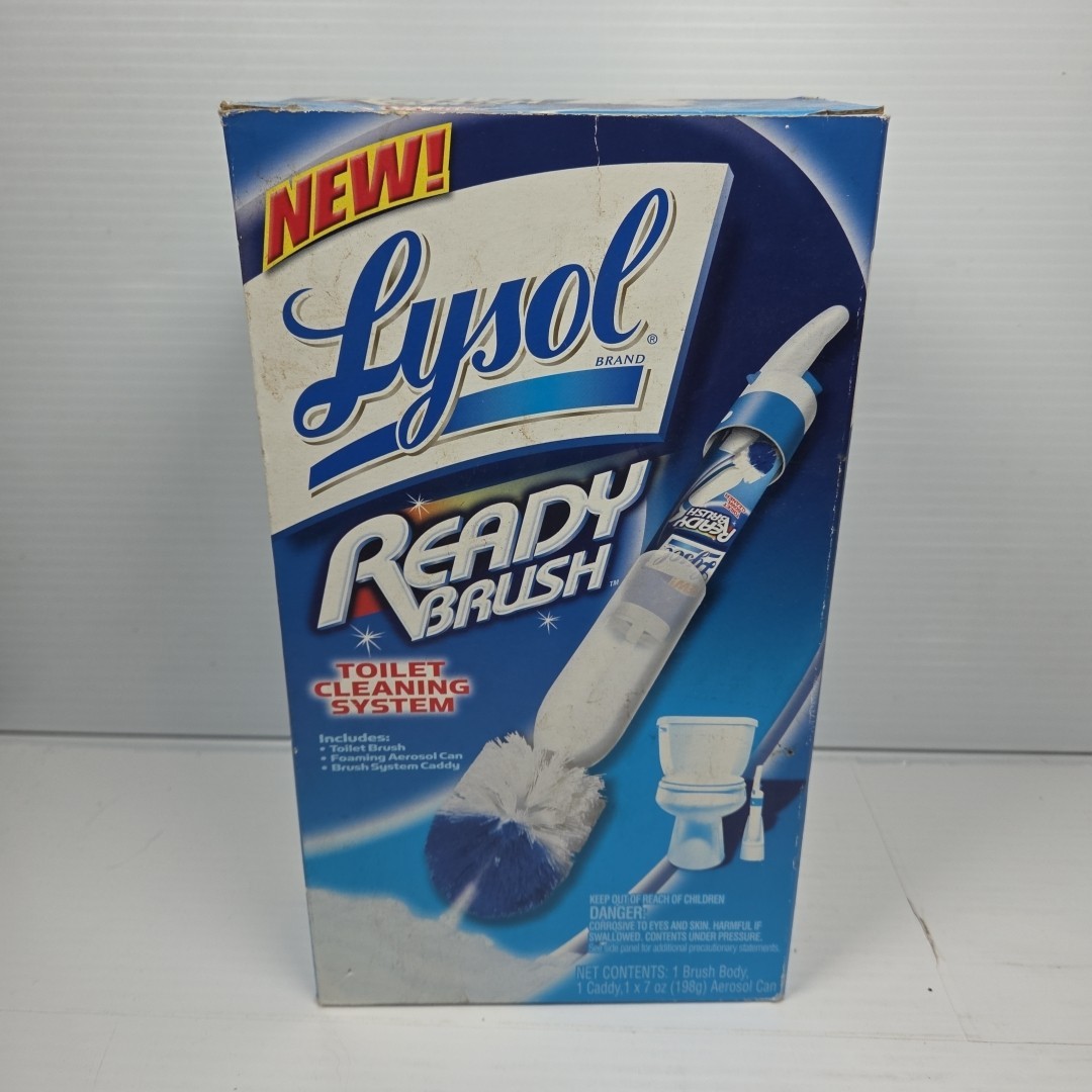 NEW Box LYSOL Ready Brush Refill Toilet Bowl Cleaning System Bathroom Cleaner