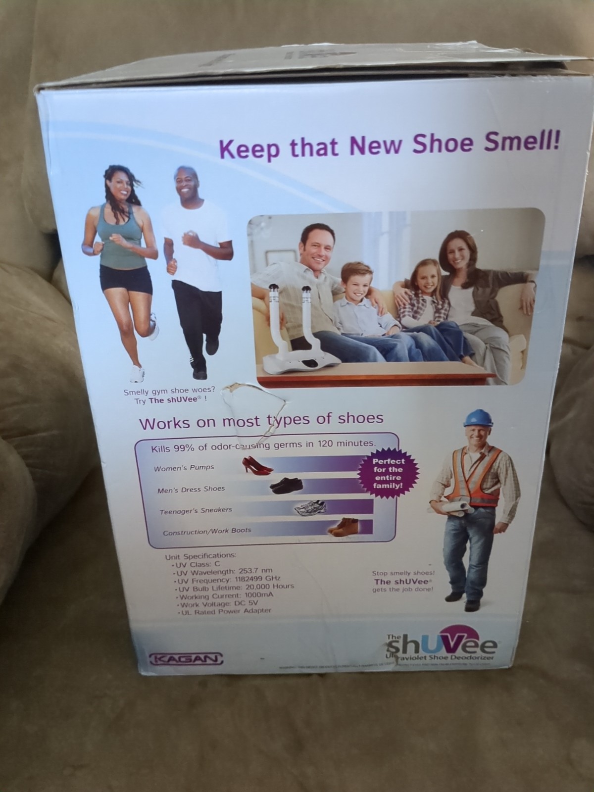 The SHUVEE Ultraviolet Shoe Deodorizer