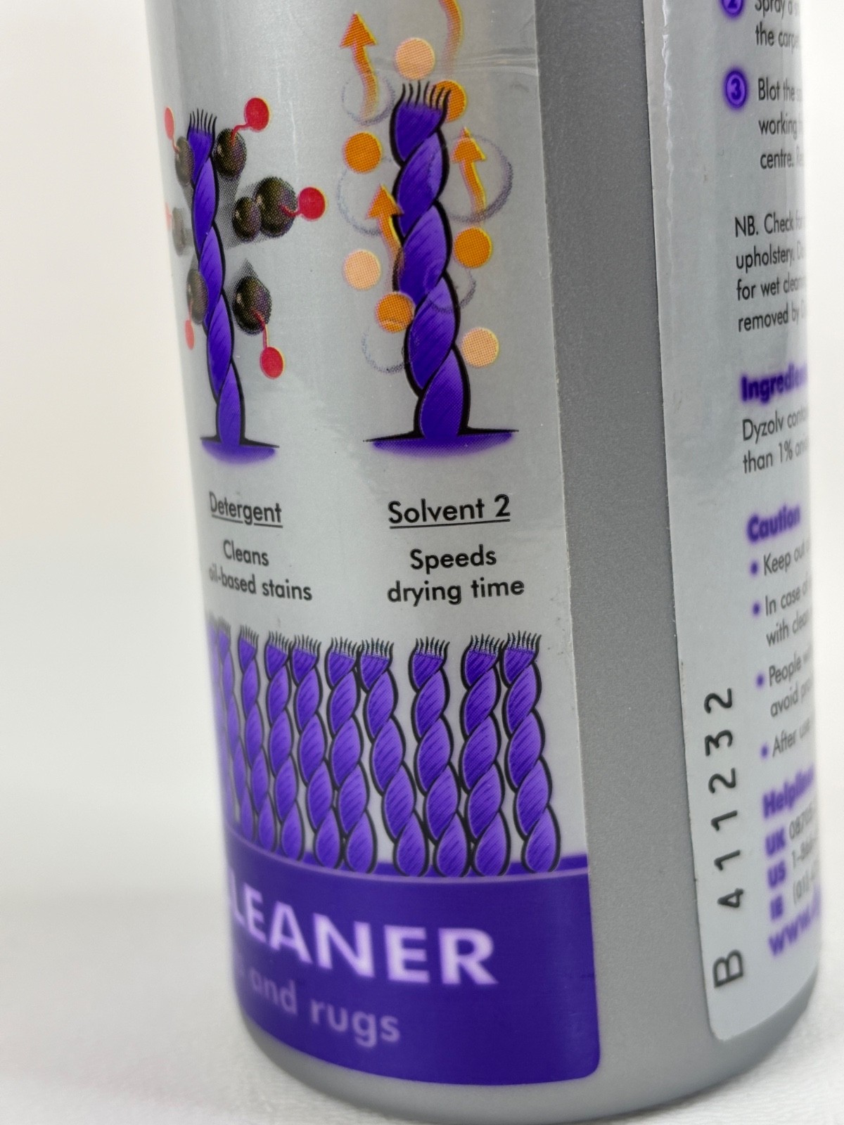 Dyson Zorb Carpet Maintenance Powder 26.5 oz & Spot Cleaner 8.5 oz NEW