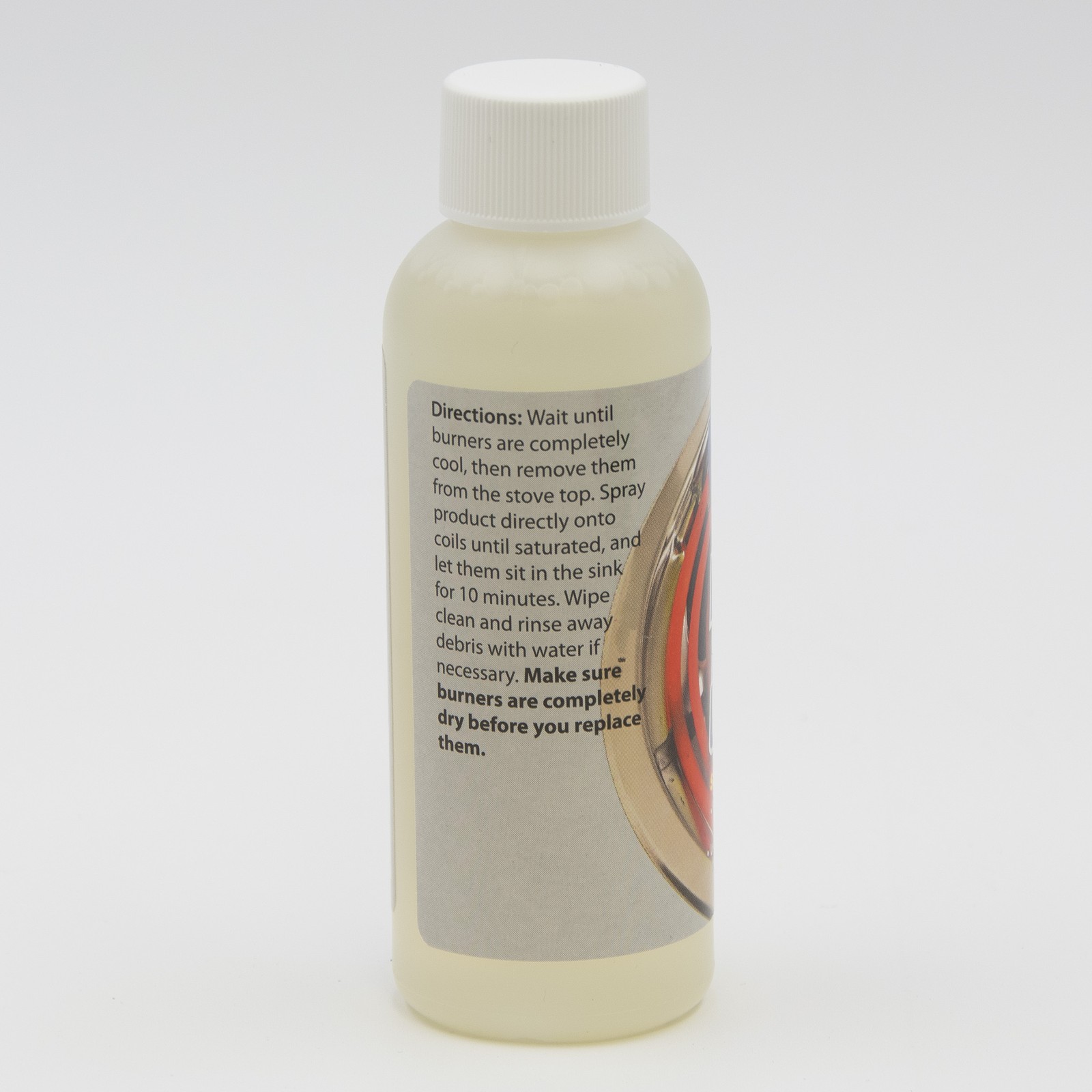 Set of 2 EZR Burner & Ring Cleaner 4 fl oz, Plus 5 Scouring Sponges
