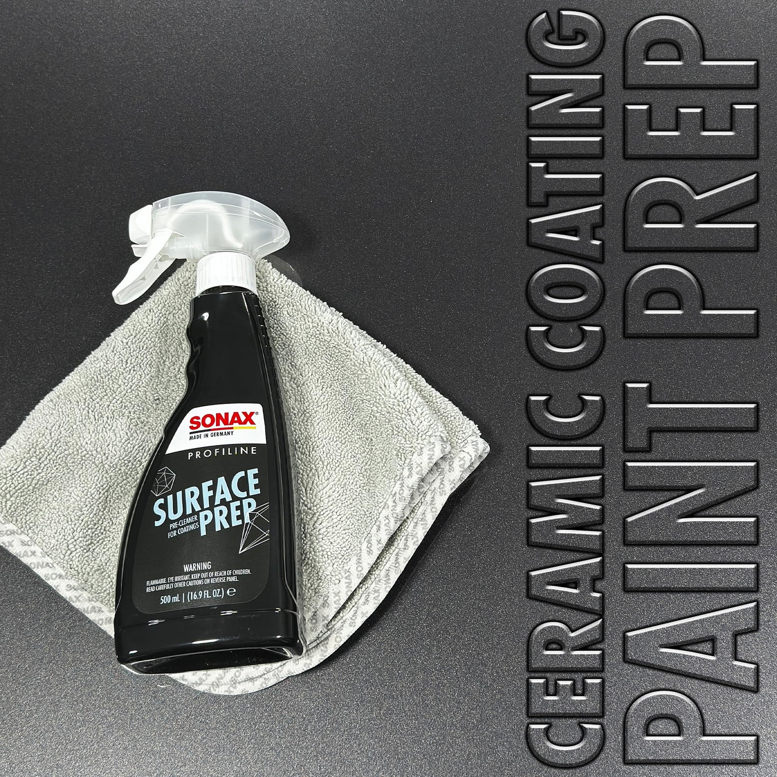 Surface Prep 500mL – Professional Paint Surface Cleaner for Ceramic Coating A…
