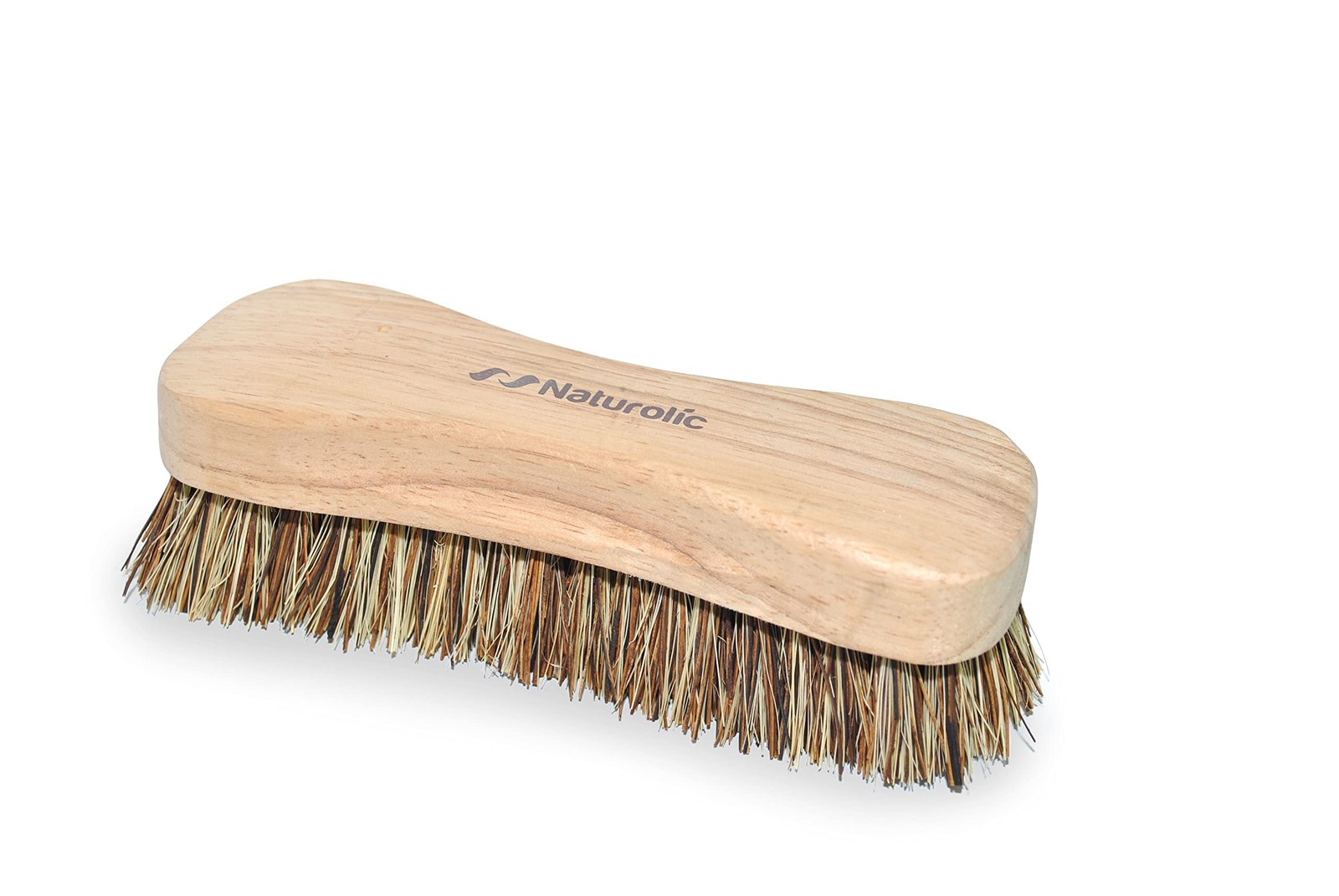 All-Natural Wooden Scrub Brush Set | Wooden Handle | Palmyra Bristle Brush fo…