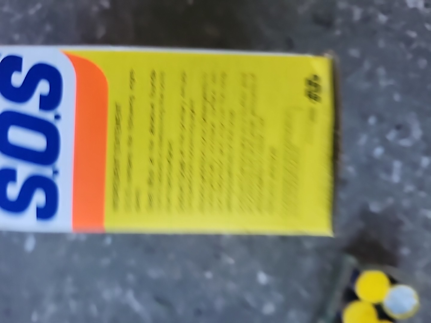 NEW 1979 BOXES OF S.O.S STEEL WOOL SOAP PADS CLOROX COMPANY movie PROP