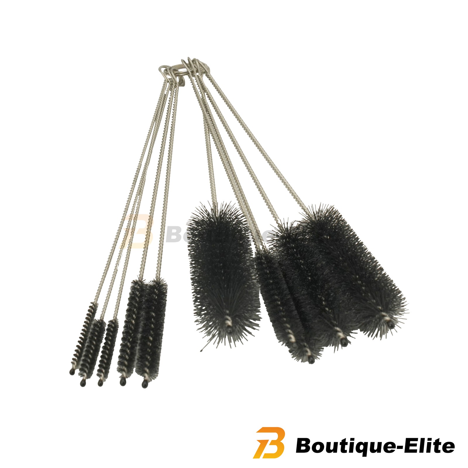 10PCS Set Nylon Small Long Cleaning Straw Brush Cleaner Bottle Tube Pipe US