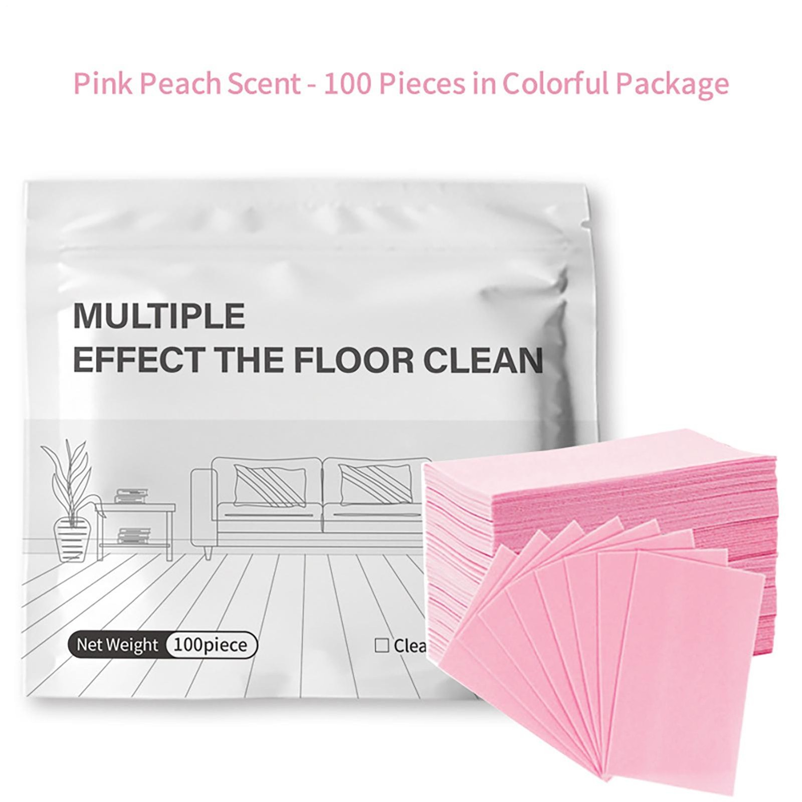 100pcs Multi-Floor Cleaning Tablets,Multiple Effect the floors Clean