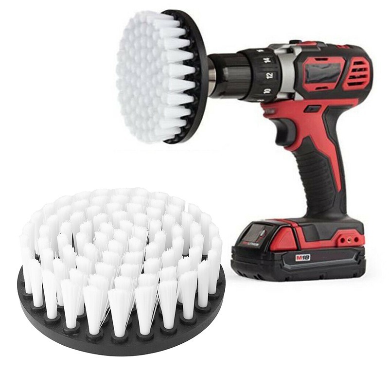 Cleaning Electric Drill Brush Carpet Leather Tiles Sinks Polisher Grinding