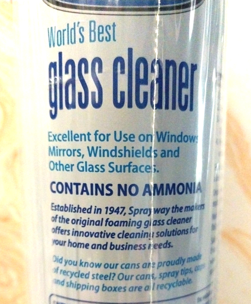 2X – Sprayway Glass Cleaner Aerosol Spray 19 oz (each can)