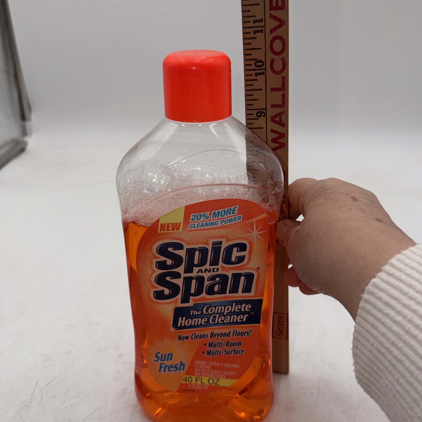 Spic and Span Multi-Surface Cleaner Sun Fresh Scent 40 fl oz 80% Vintage 2003