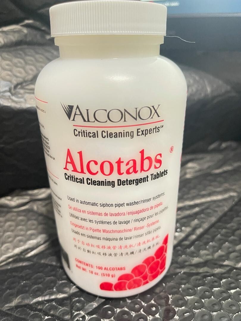 Alcotabs 1500-1 Critical Cleaning Detergent Tablets 100 Exp 04/20(B1)