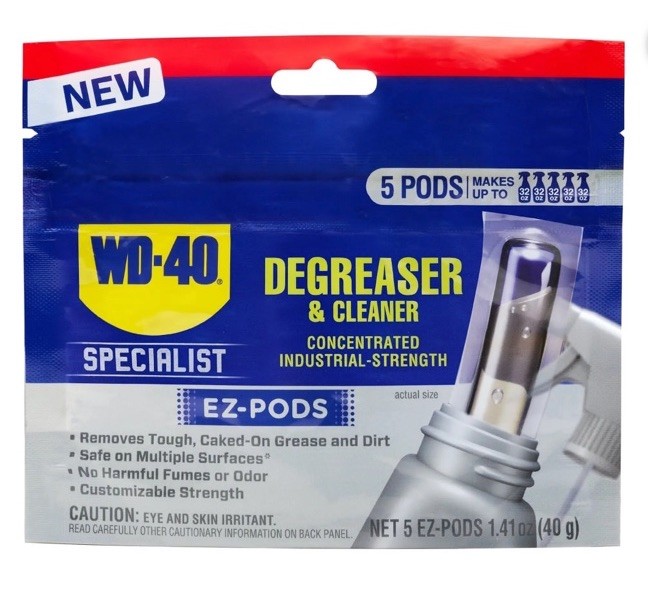 WD40 Degreaser Cleaner EZ PODS Multi Surface Cleaning Pack of 3