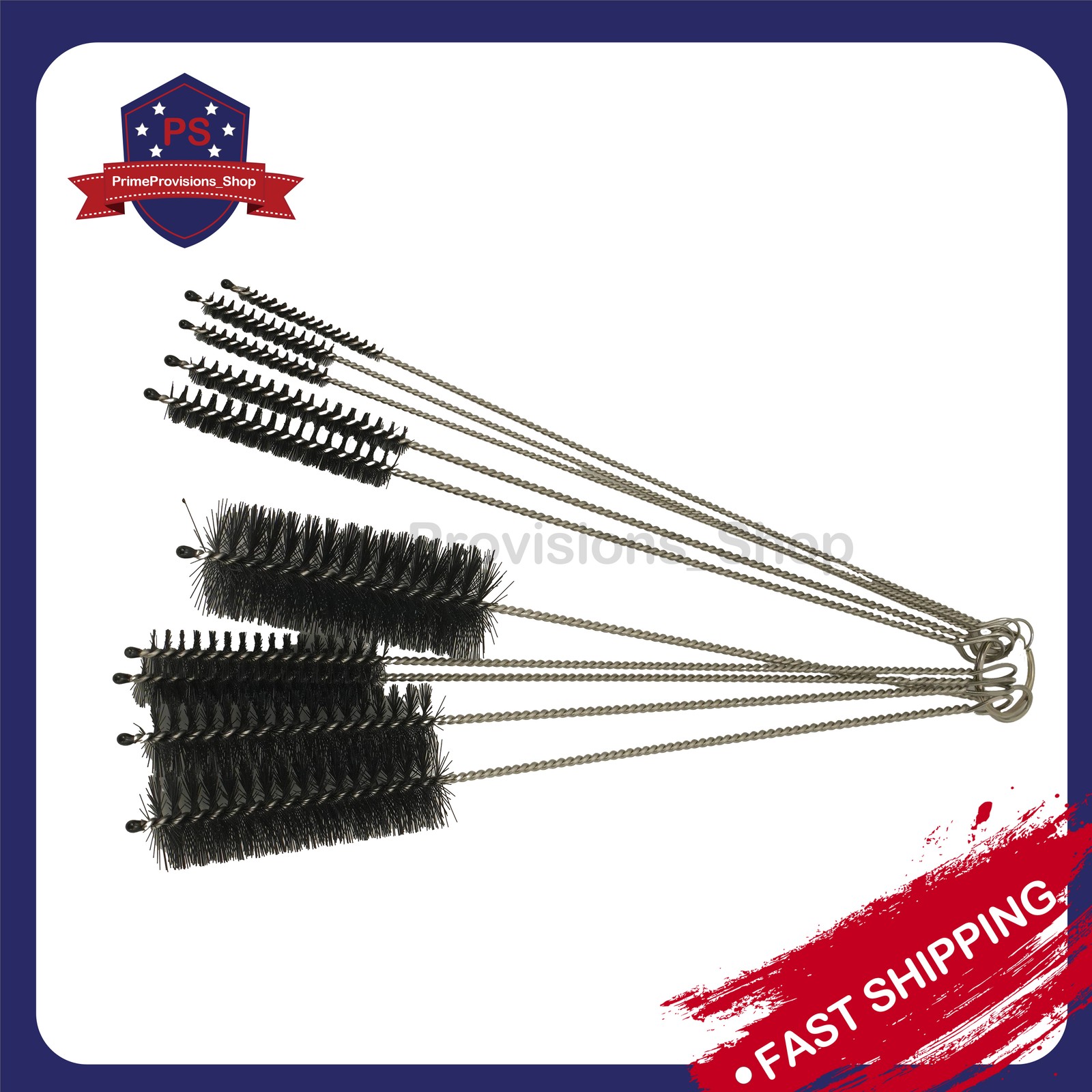 NEW 10PCS Set Nylon Small Straw Brush Cleaner Bottle Tube Pipe Long Cleaning US