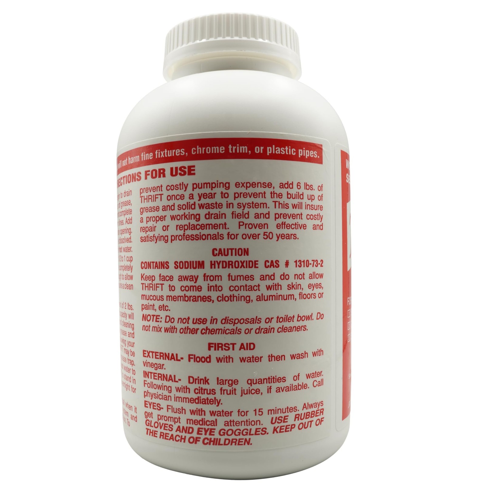 T200 Drain Cleaner – 2 lb Odorless Drain Opener – Activated by Hot Water – Fo…