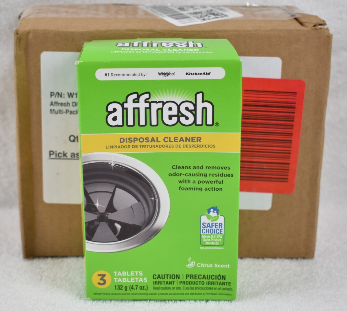 Affresh Garbage Disposal Cleaner / 3 Box Multi-Pack / 3 Tablets per Box = 9 Tabs