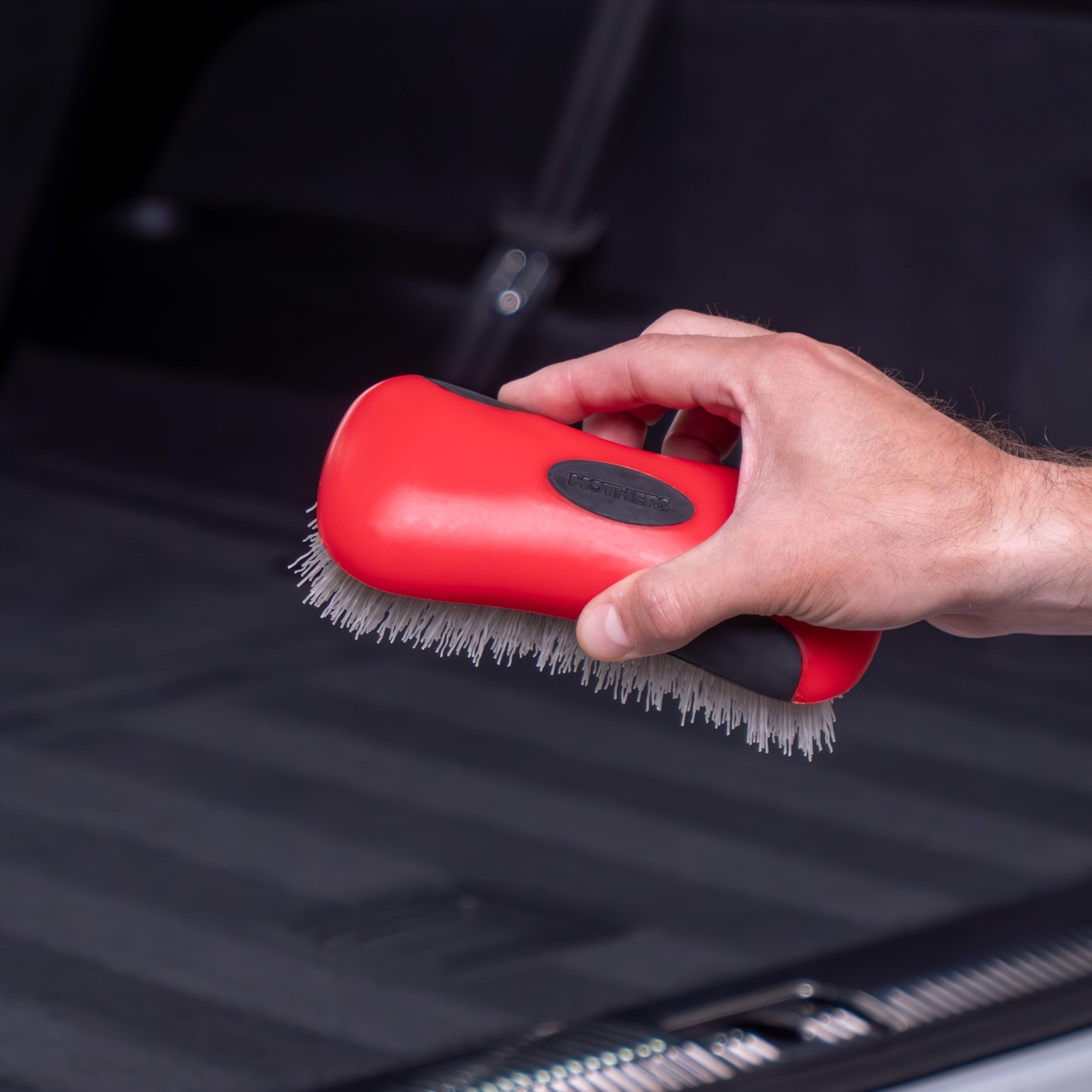 Stiff Bristle Carpet And Upholstery Cleaning Scrub Brush For Automotive Home Cou