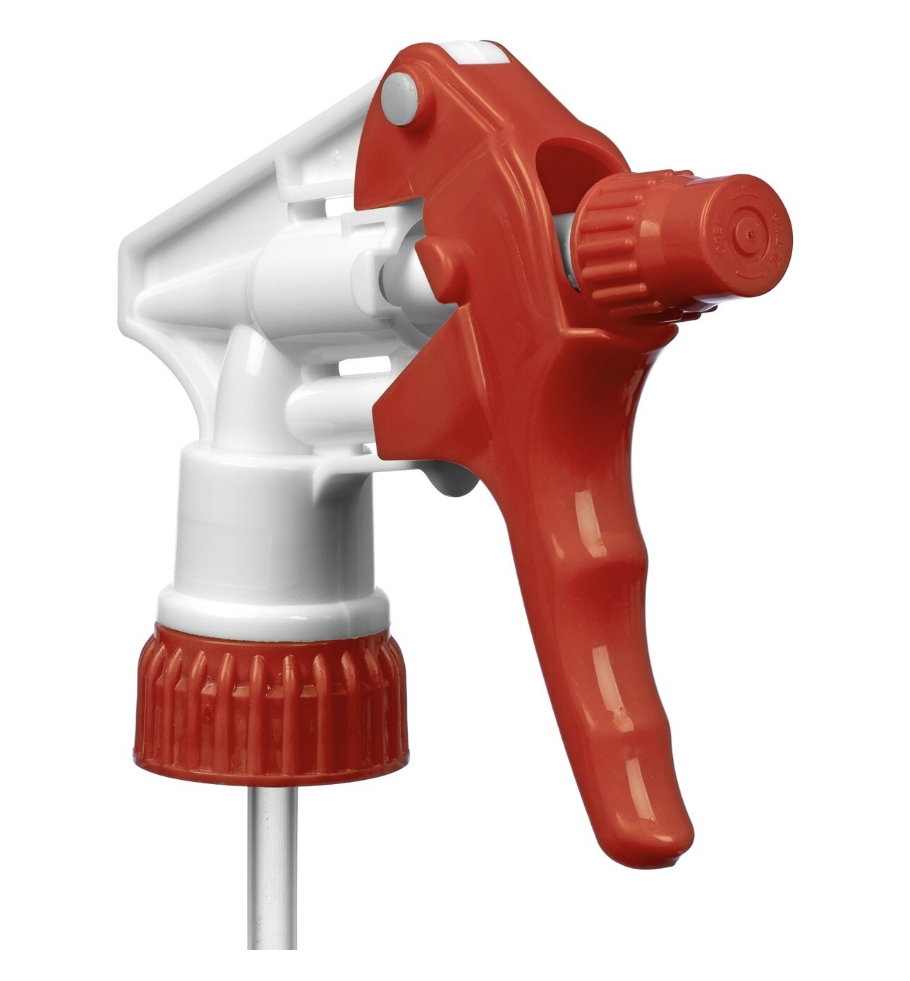 6 Pc Pack Red/White Heavy Duty Trigger Sprayer, 9- 1/4” Dip Tube 28-400