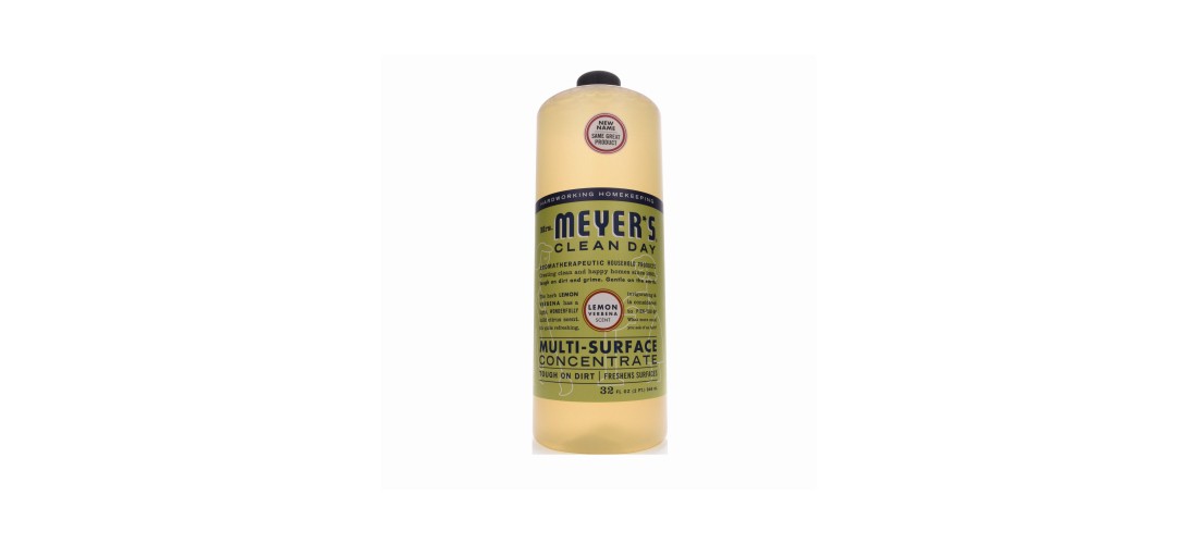 Mrs. Meyer’s 12440 Clean Day Cleaner, 32 oz Bottle, Liquid, Lemon Verbena