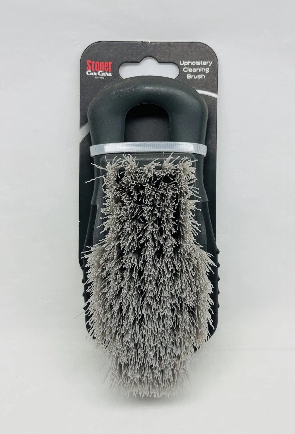 NEW Stoner Car Care 95314 Carpet Upholstery Brush Stiff Nylon Bristles Detailing