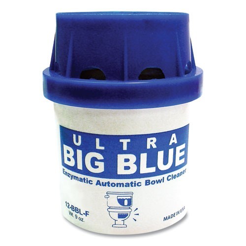 Boardwalk Automatic Toilet Bowl Cleaner, Unscented, 9 oz Canister, 12/Box