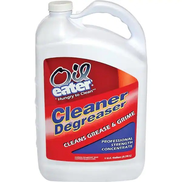 Oil Eater Cleaner Degreaser 1 Gallon Concentrated Color Safe Non-Corrosive