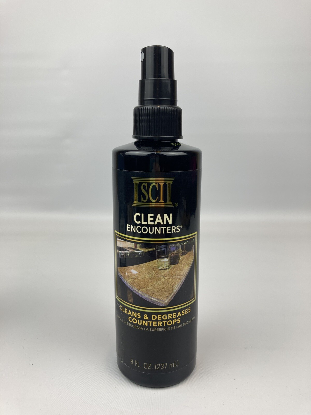 SCI Clean Encounters Countertop Spray Cleaner 8 Oz 90% FULL