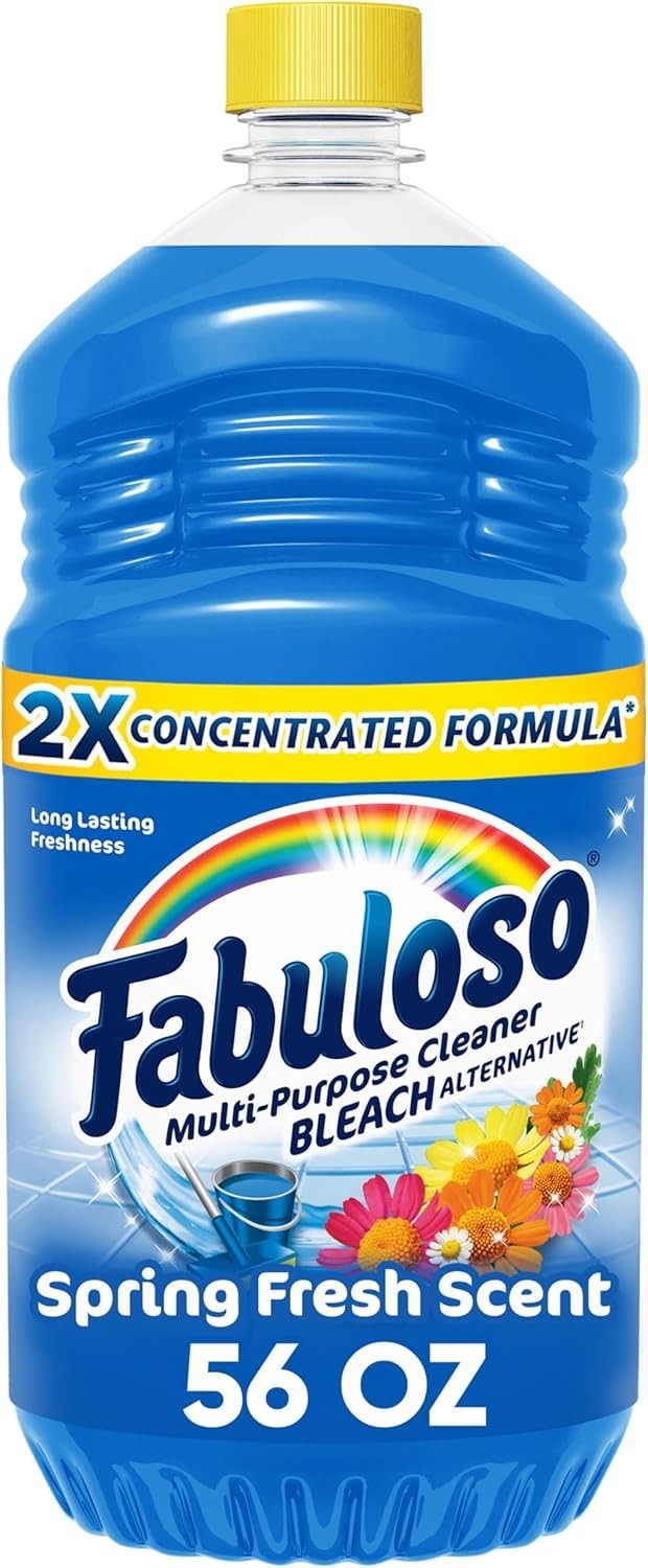 Multi-Purpose Cleaner and Floor Cleaner, 2X Concentrated Formula, Long-Lastin…