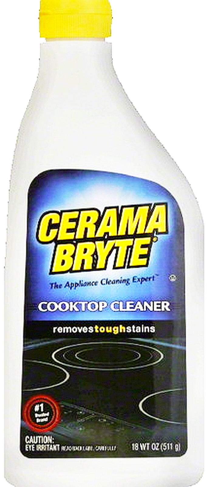 CERAMA BRYTE Cooktop Cleaner Safe Clean Ceramic Glass Cook Top bRiGhT 18oz 20618