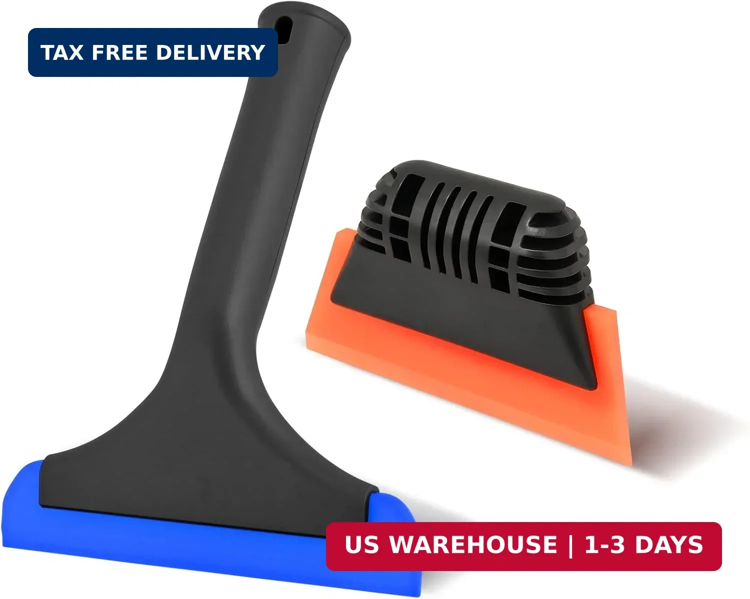 EHDIS 6” Small Silicone Squeegee 5-inch Handy Small Rubber Window Shower Squeeg
