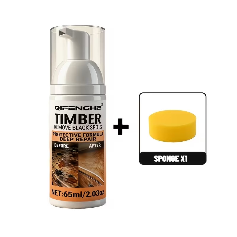 Wood Black Spot Remover Foam Cleaner 65ml for Kitchen Cabinets & Wooden Furnitur
