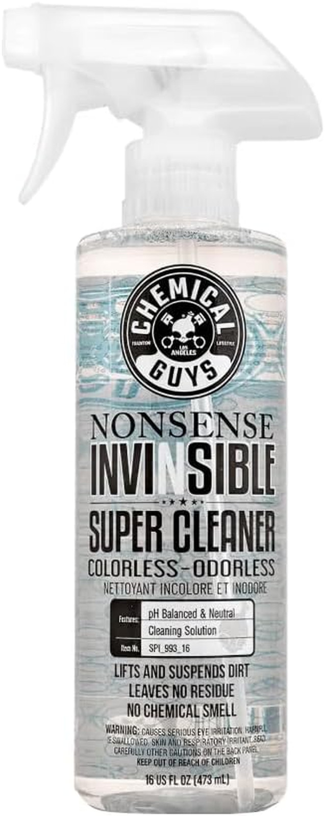 Chemical Guys Nonsense, Odorless Cleaner for Car Interior and Exterior All Purpo