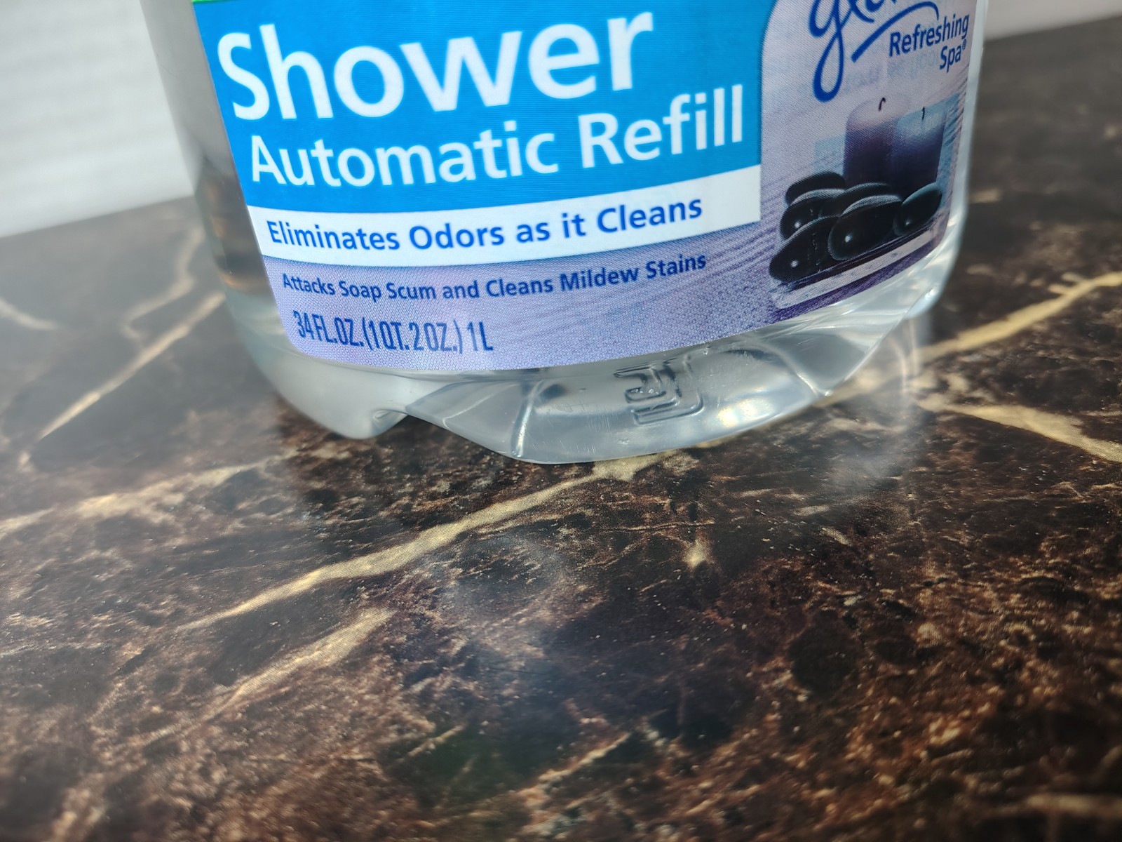 Scrubbing Bubbles Automatic Shower Cleaner Refill Glade Spa 34 oz Lot Of 2 5