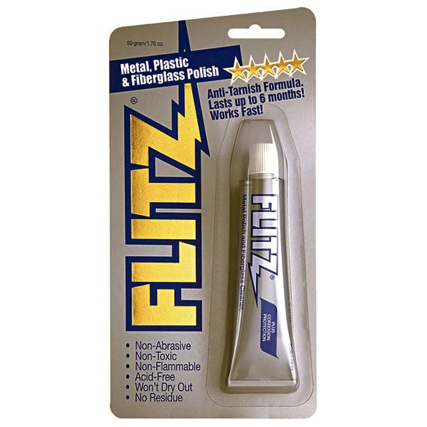 FLITZ Professional Polish / 50 Gram Tube – For Metal, Plastic & Fiberglass