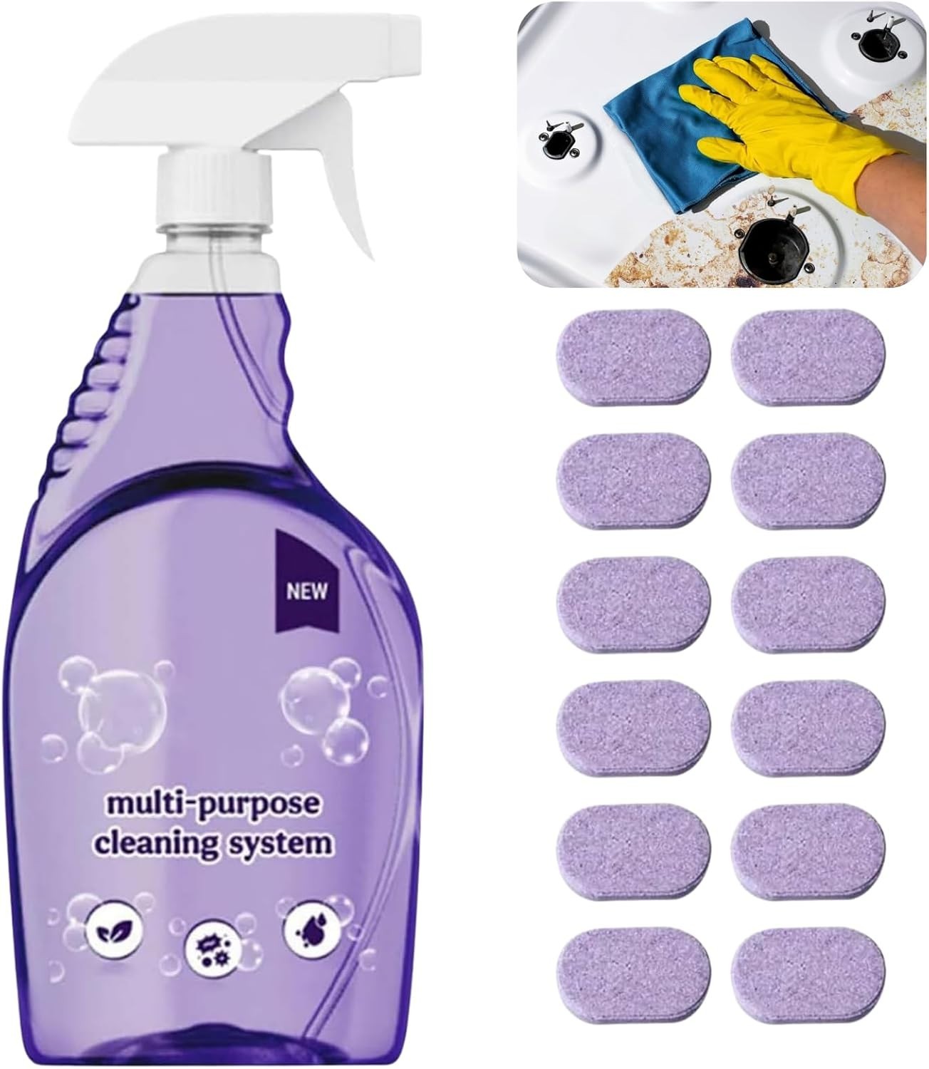 podafj Dr Clean Spray Cleaner for Ovens, Nuroclean spray, 2025 new Nuroclean
