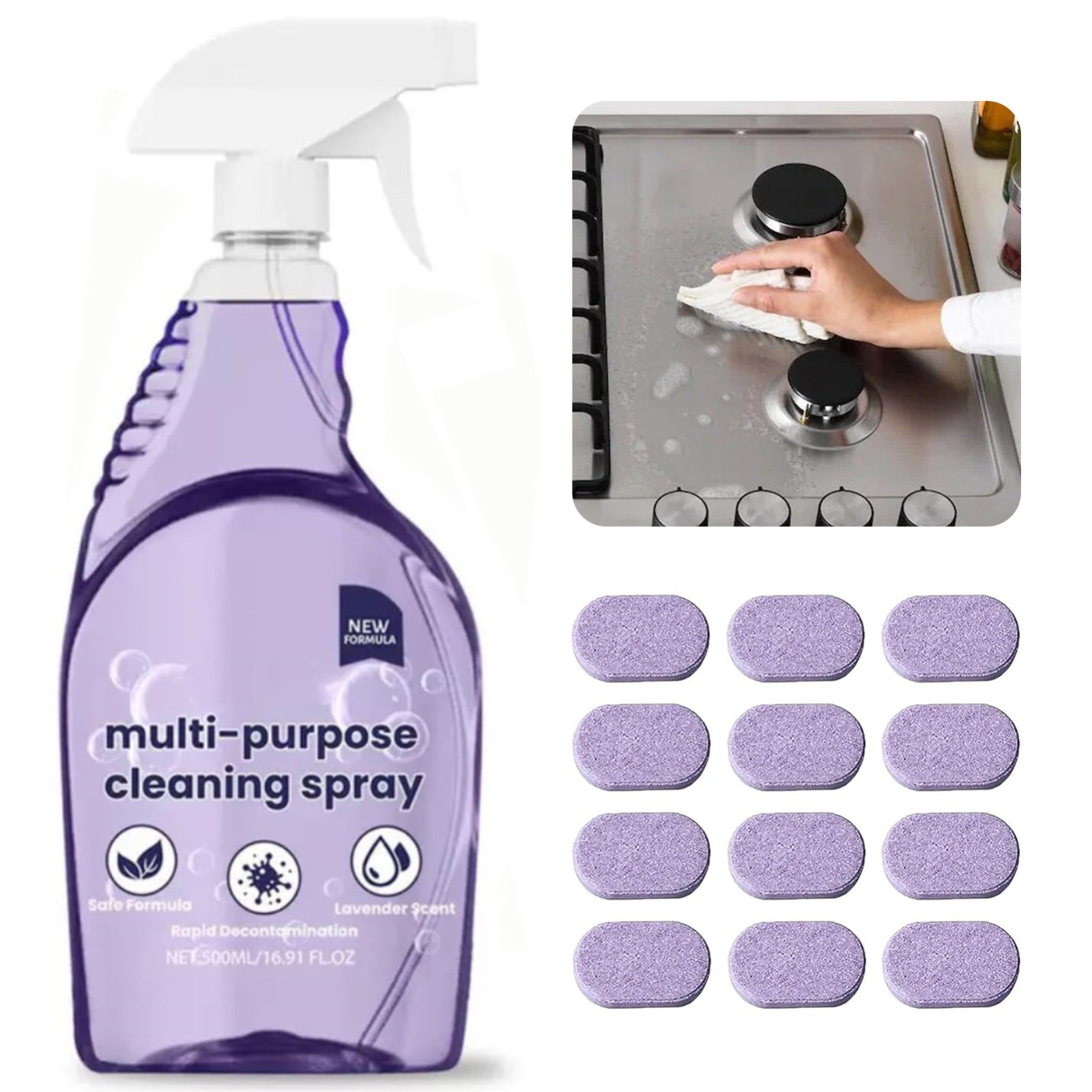 podafj Dr Clean Spray Cleaner for Ovens, Nuroclean spray, 2026 new Nuroclean