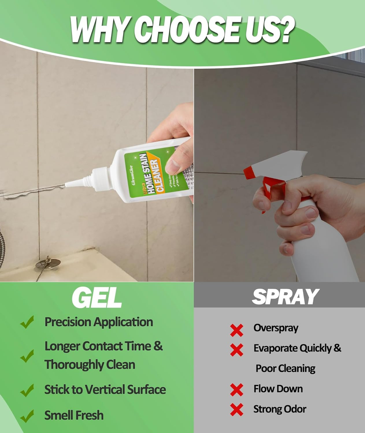 Home Remover Gel Washing Machine Gasket Cleaner 5oz, Heavy Duty