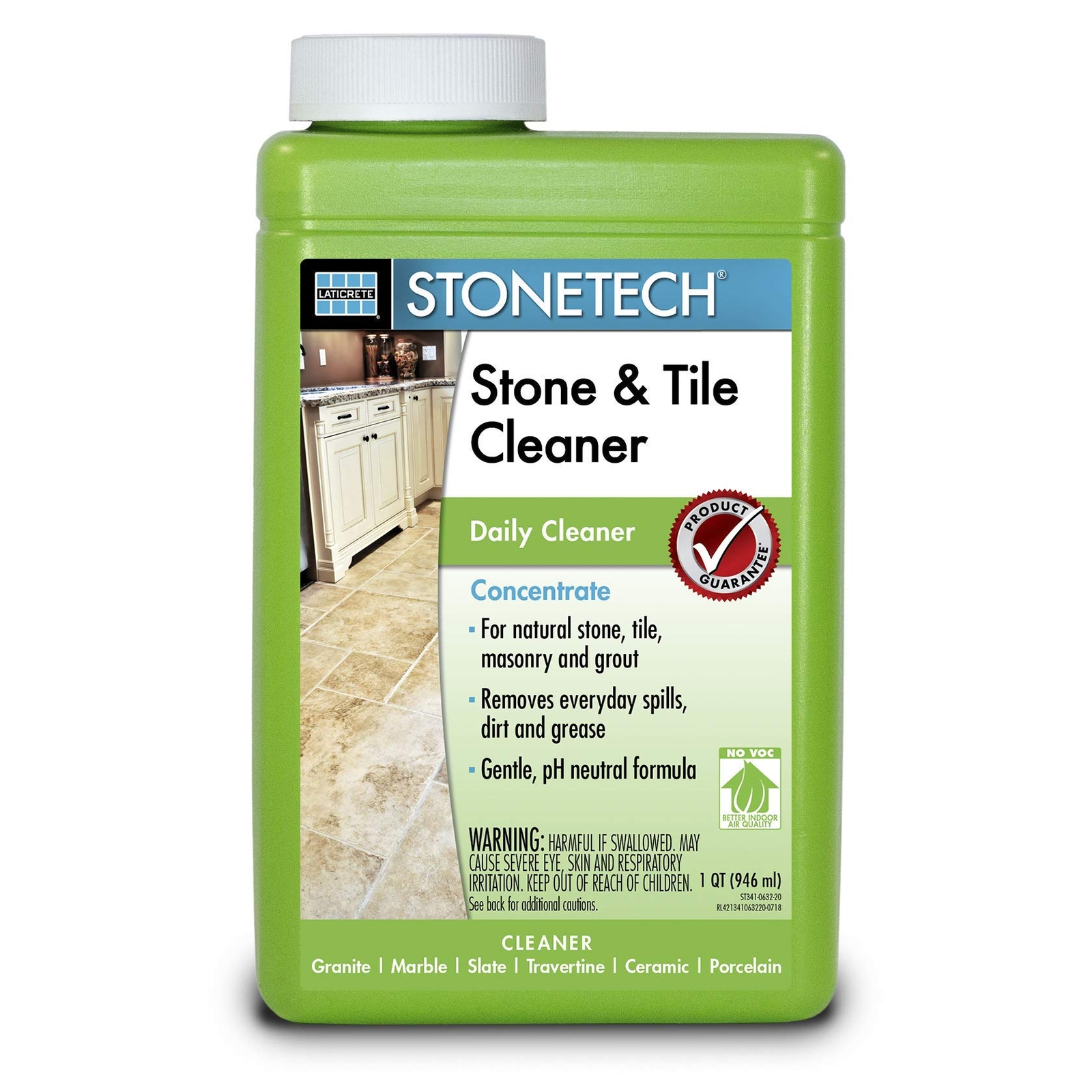 STONETECH Stone Tile Cleaner 32oz pH Neutral Daily Cleaner Safe for Natural S…