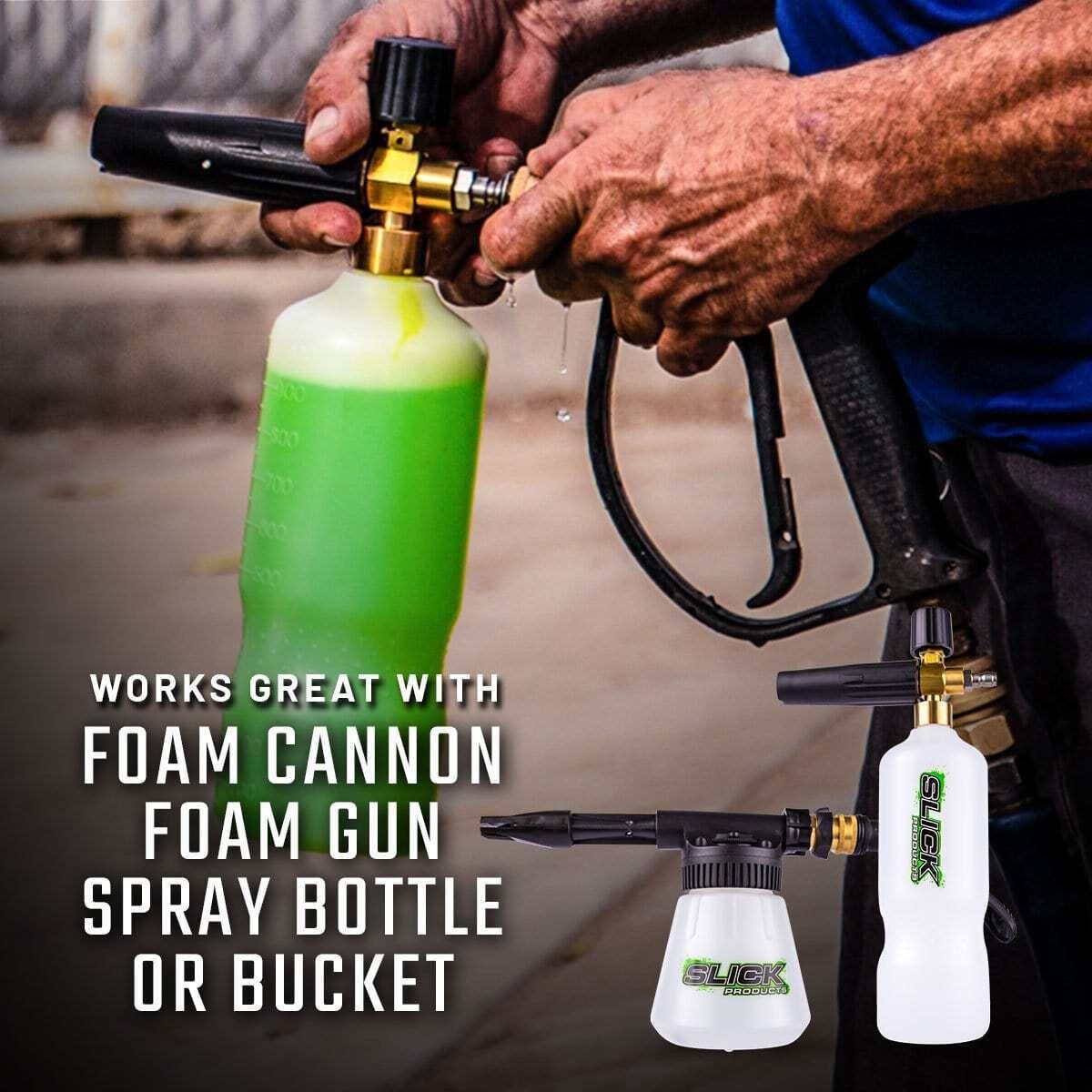 Slick Off-Road Wash Foam Cleaner 32oz for Dirt Bikes UTVs Trucks