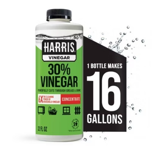 HARRIS 30% Vinegar All-Purpose Cleaners – Unscented – 32 fl oz