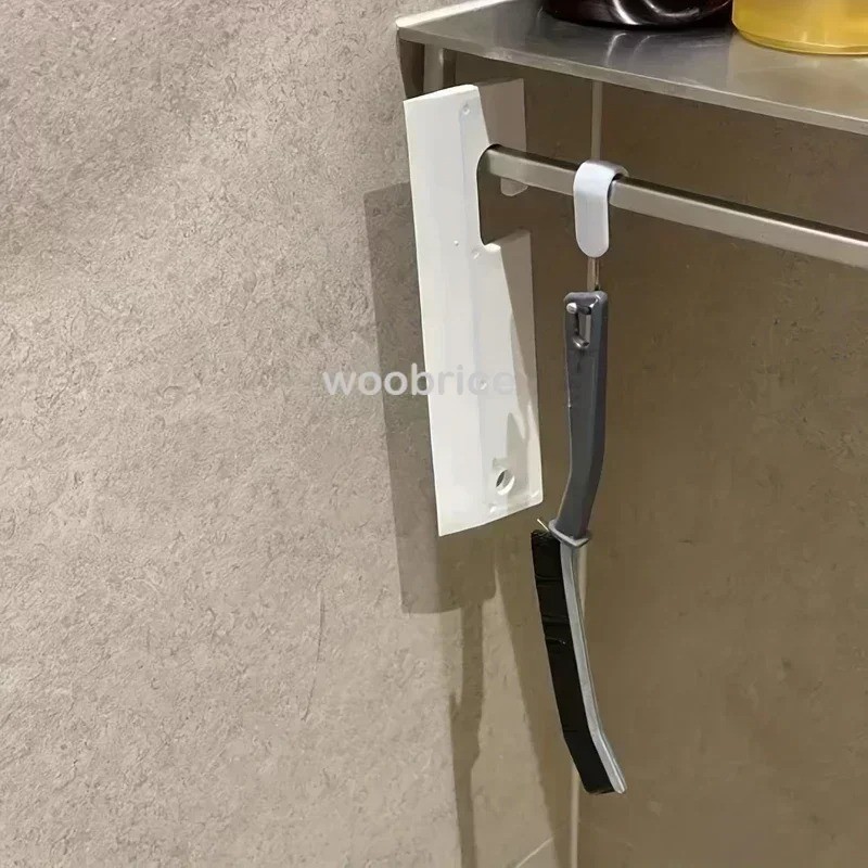 Long Handle Crevice Cleaning Brush Hard Bristle Gap Tile Grout Bathroom Kitchen