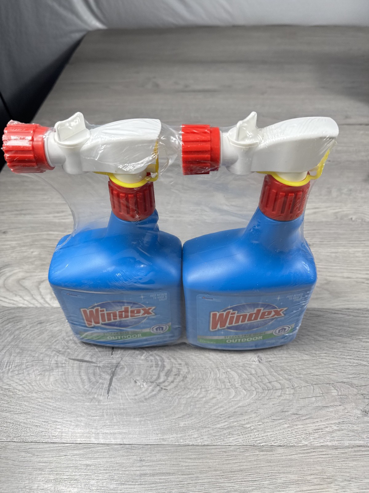 Windex Outdoor Glass & Patio Cleaner, 32 Fl Oz Connects to Hose End Lot of 2