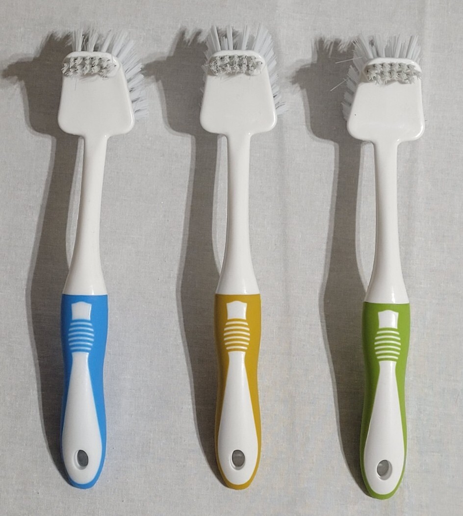 Klickpick Home Dish Cleaning Scrub Brush Scrubbing Brushes with Stiff Bristles