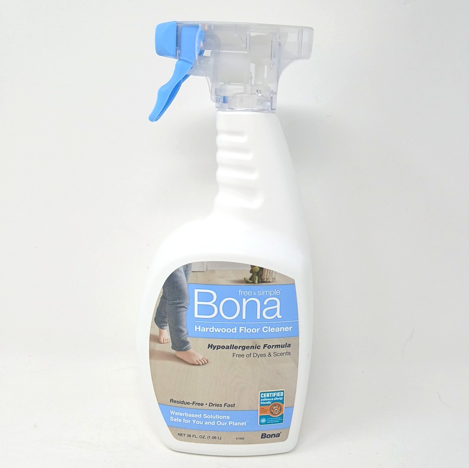 Bona 36 oz. Hardwood Floor Cleaner Hypoallergenic Formula Free of Dyes & Scents