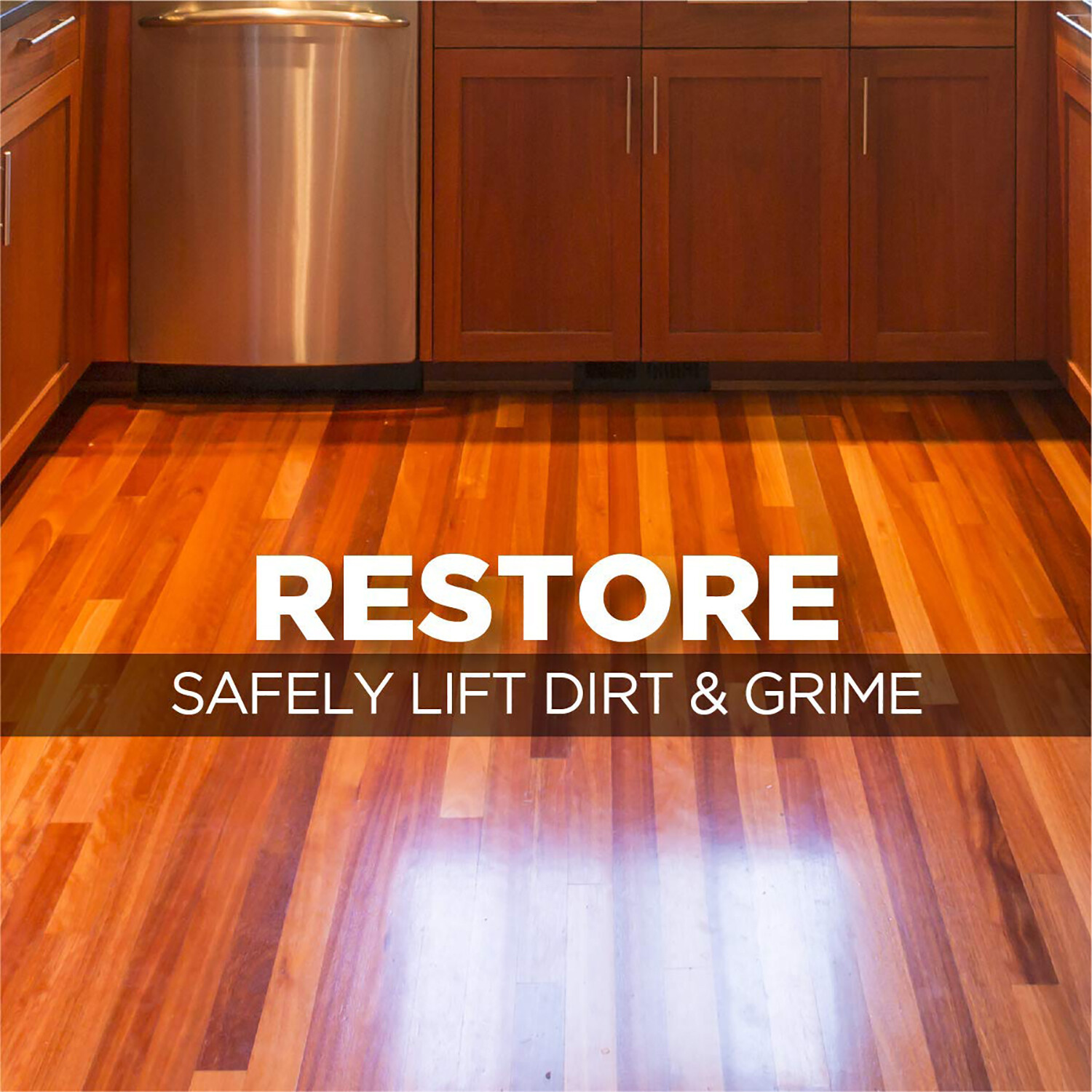Weiman Hardwood 128 Ounce Floor Cleaner 1 Gallon Refill Vinyl Laminate Floors