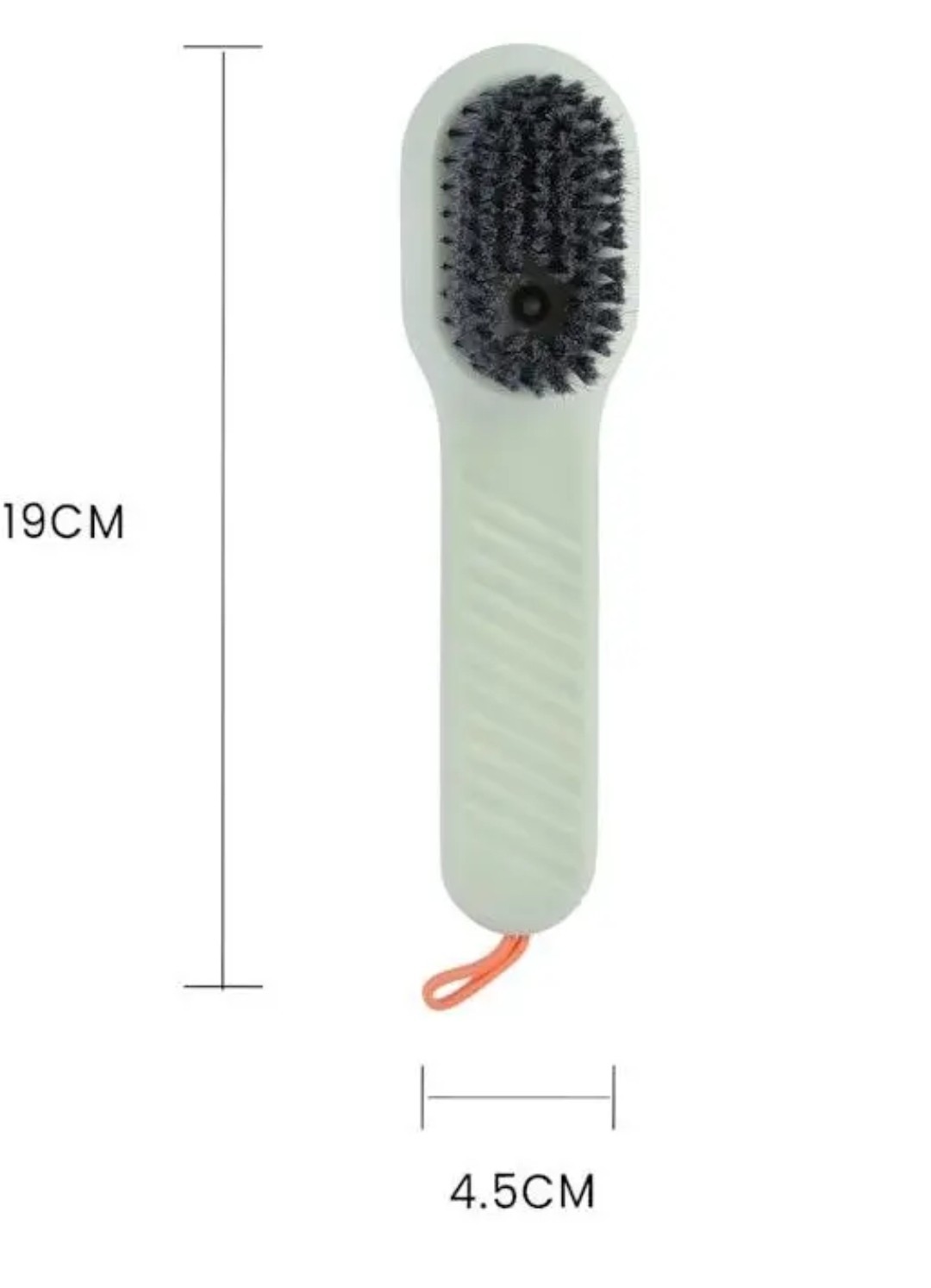 1PC Multi-Function Automatic Spot Shoe Brush with Soft Hair Hand Pressure