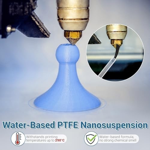 3D Printer Nozzle Protection Coating 20ml – Water-Based PTFE for PLA, PETG, ABS,