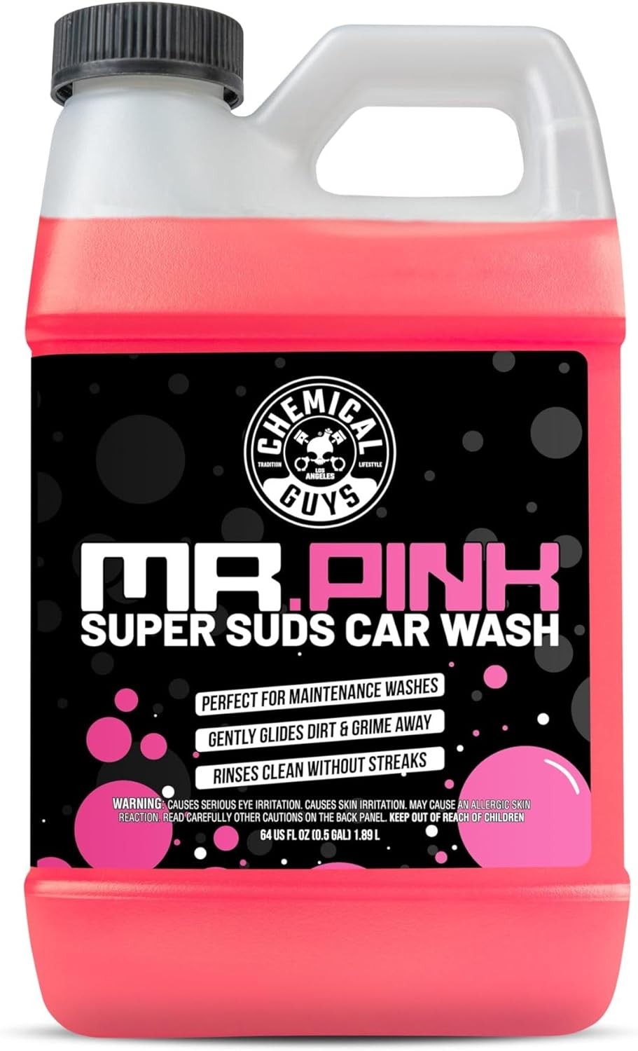 Mr. Pink Car Wash Soap 64 oz Super Suds Foaming Car Wash Soap for Cannon, Bl…
