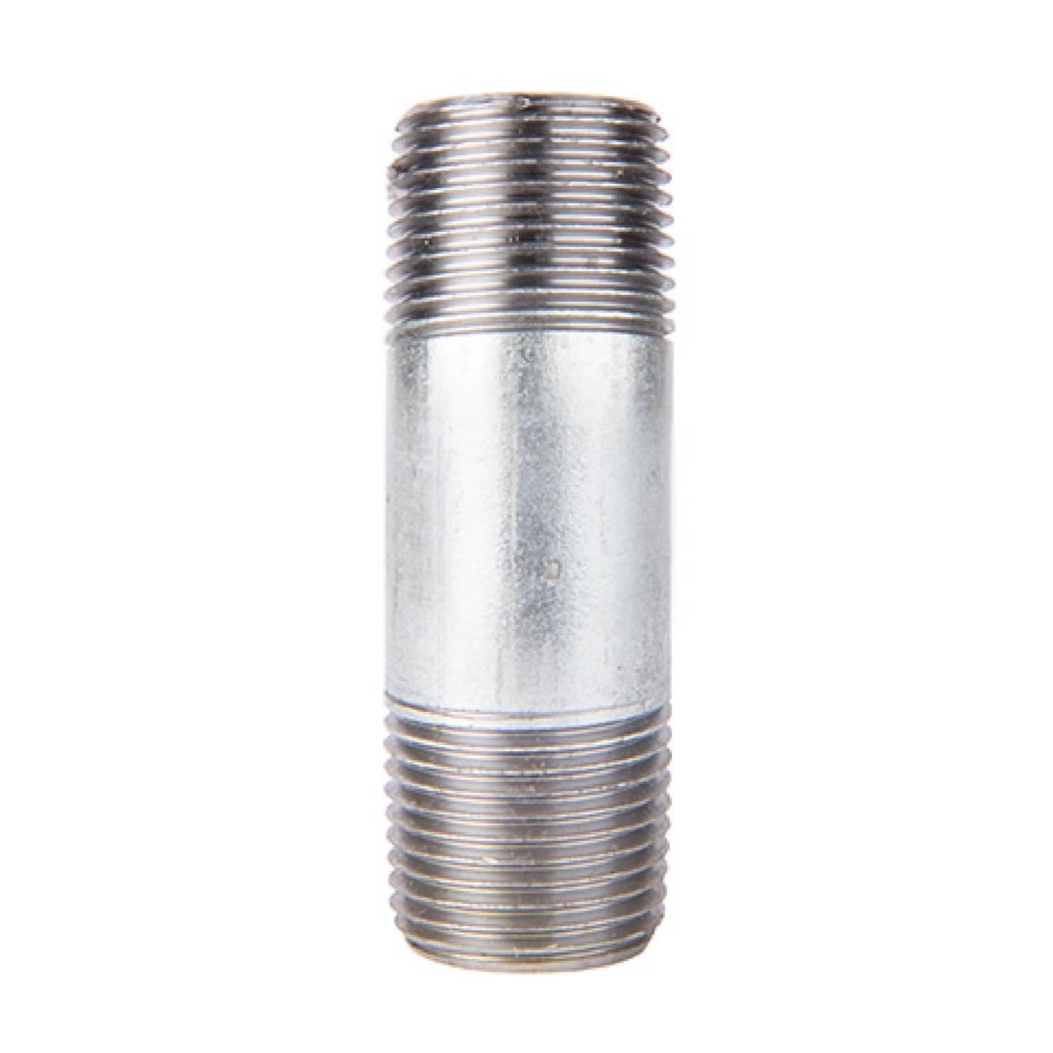 BK Products 1/2 in. MPT x 2-1/2 in. L Galvanized Steel Nipple (Pack of 5)